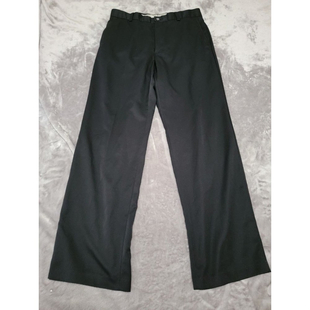Oxford Golf Mens Black Chino Pants Super Dry Size‎ 32x30